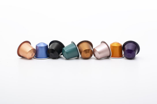 Aluminum foil coffee capsule is compatible with nespresso coffee machine