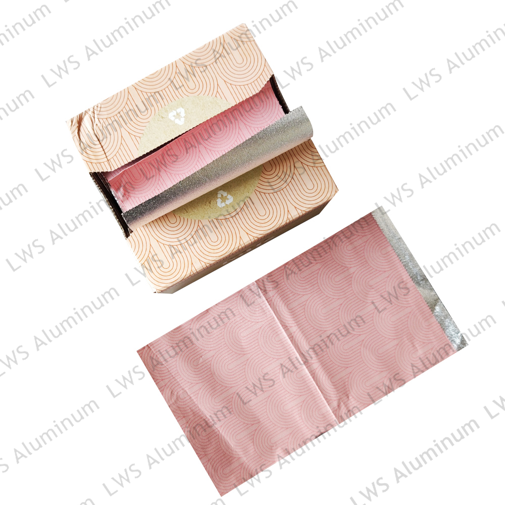 aluminum foil professional for hair coloring aluminum foil for stylists popup hair foil oem
