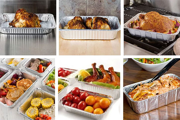 Aluminum Foil Pans with Lids 9x13 Half Size Disposable Trays for Steam Table, Food, Grills, Baking, BBQ