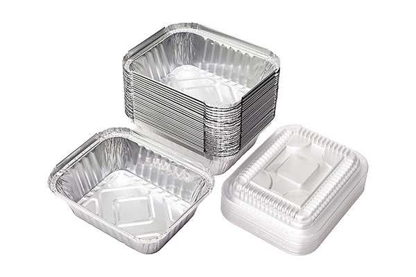 5 Lb Aluminum Foil Pans with Lids