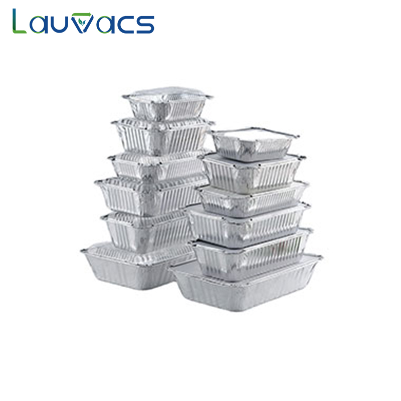 China China High Quality Aluminum Trays For Food Factories – Disposable aluminum  foil containers with lids – ABL Baking Manufacturer and Supplier